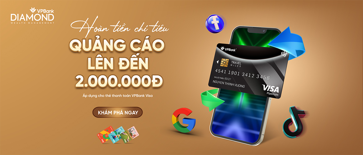 THẺ TÍN DỤNG VPBANK PRIME DÀNH CHO THẾ HỆ TRẺ NĂNG ĐỘNG